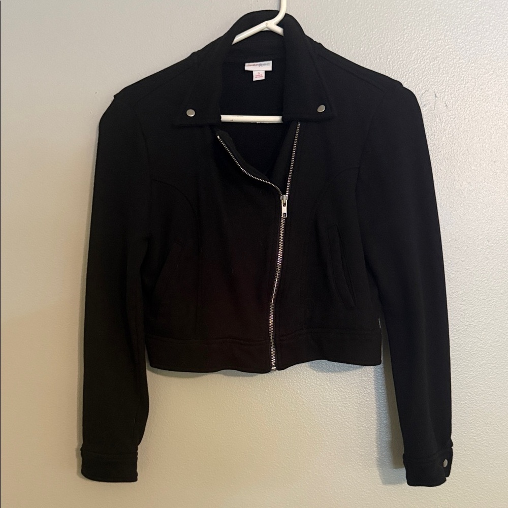 LuLaRoe Black Bomber Jacket